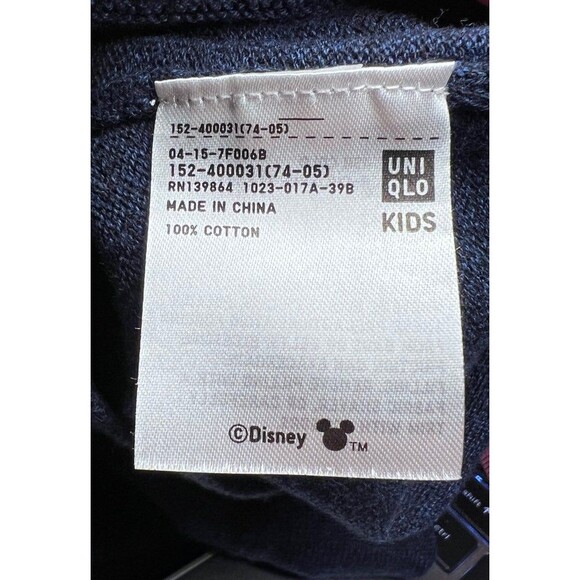 UNIQLO DISNEY Mickey Mouse Sweater NWOT Size 5 - 6 (Bx 13) - Picture 6 of 6